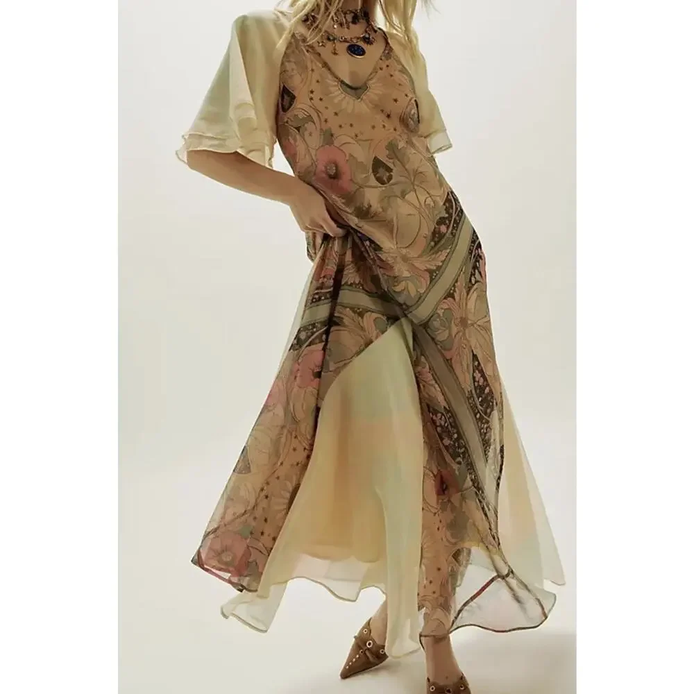 Free People Celestial nights maxi dress